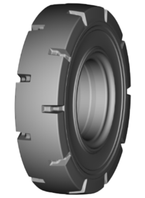 LK500 Pneumatic Shaped Solid Industrial Tire Forklift Equipment