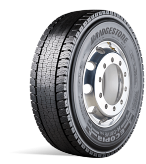Bridgestone Ecopia H-Drive 002 Highway Drive Axle Truck Tire