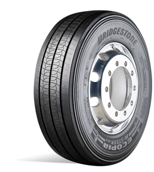 Bridgestone Ecopia H-Steer 002 Highway Steer Axle Truck Tire