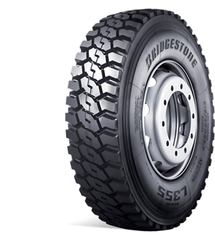 Bridgestone V-Steel Lug L355 Off-Road Drive Axle Tire